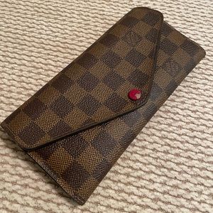 Louis Vuitton Josephine Wallet (Damier Ebene)